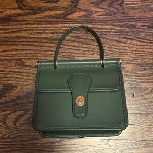 Coach Green Willis purse